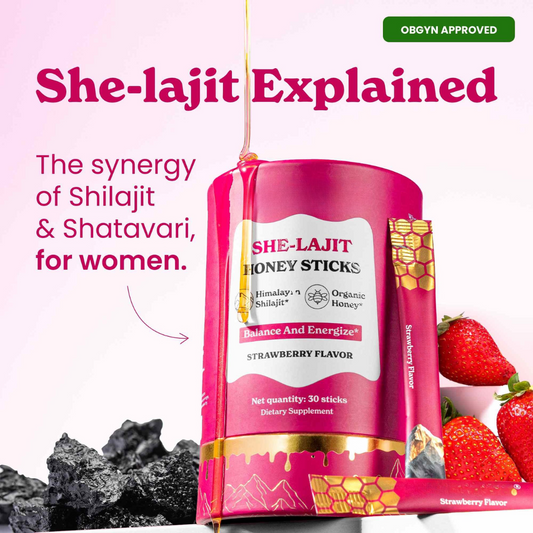 SHE-Lajit™️ Women’s Vital Honey Sticks