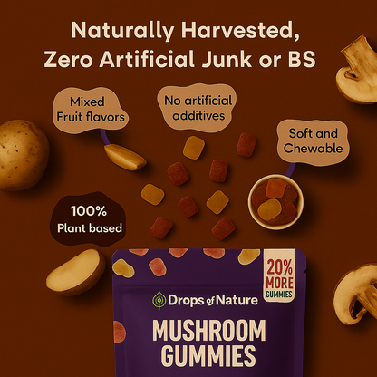 EMERGINGERA™ Mushroom Ashwagandha Gummies