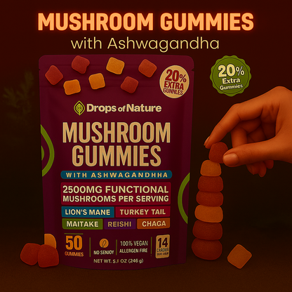 EMERGINGERA™ Mushroom Ashwagandha Gummies